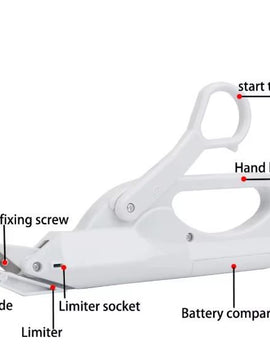 Electric Scissors Shears Safe Handheld Fabric Sewing Cutting Machine
