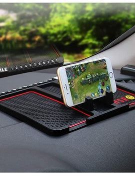 HSR Car Accessories Multifunction Phone GPS Holder Anti-Slip Silicone Pad and Car Mobile Holders for Car Dashboard