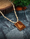 Bageshwar Dham Tulsi Mala With Wooden Hanumanji Locket