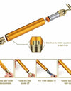 24K Gold Energy Beauty Bar Electric Facial Massage Roller