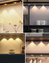 LED PIR Motion Sensor Cabinet  With USB Rechargeble