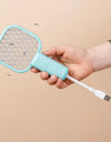 Mini Mosquito Killer Racquet Lamp 2 in 1