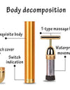 24K Gold Energy Beauty Bar Electric Facial Massage Roller