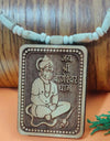Bageshwar Dham Tulsi Mala With Wooden Hanumanji Locket