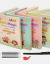 Sank Magic Practice Copybook (4 BOOKS,1 PEN,1 GRIP,10 REFILL) Pack of 1