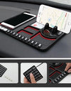 HSR Car Accessories Multifunction Phone GPS Holder Anti-Slip Silicone Pad and Car Mobile Holders for Car Dashboard