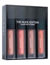 Nude Red Edition Different Shades Liquid Lipstick Set of 4 (16ml)