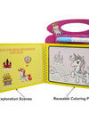 Cartoon Theme Reusable Magic Doodle Pen Water Painting Book