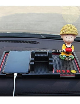 HSR Car Accessories Multifunction Phone GPS Holder Anti-Slip Silicone Pad and Car Mobile Holders for Car Dashboard